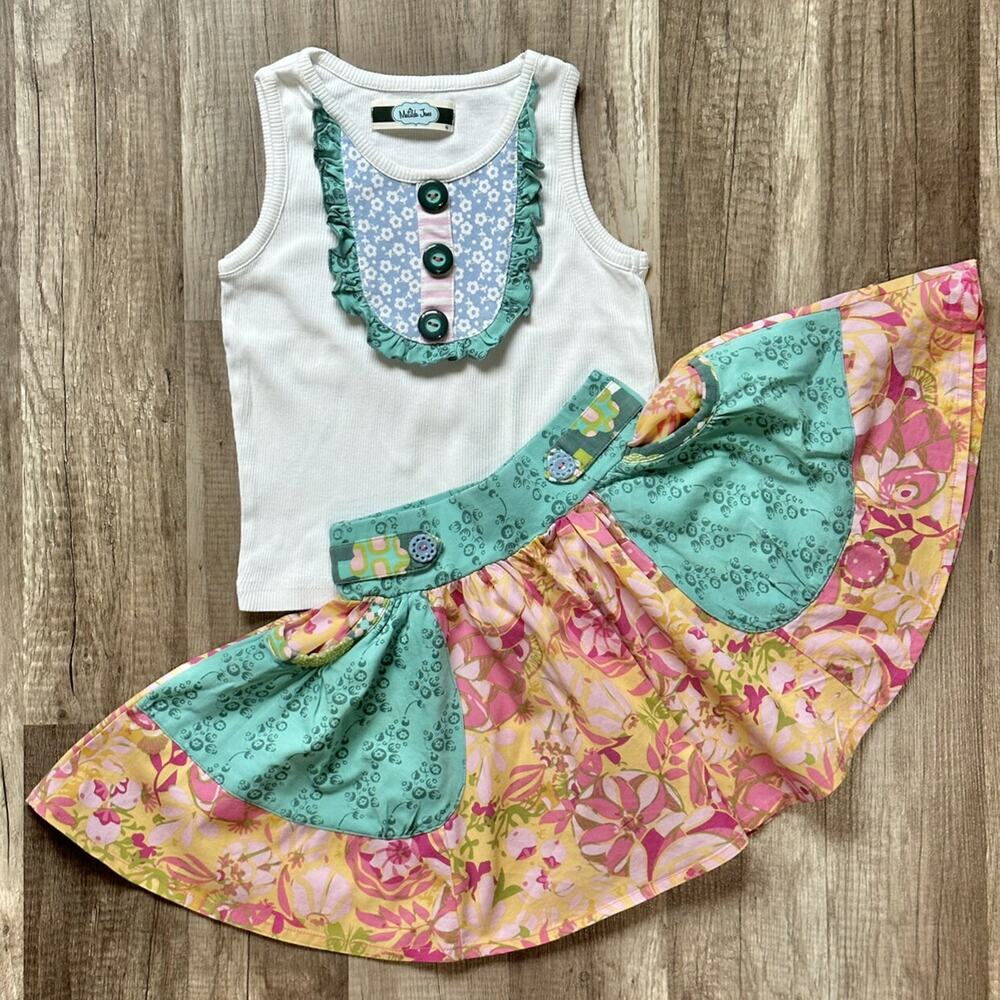 Matilda Jane House Of Clouds Skirt and Tank